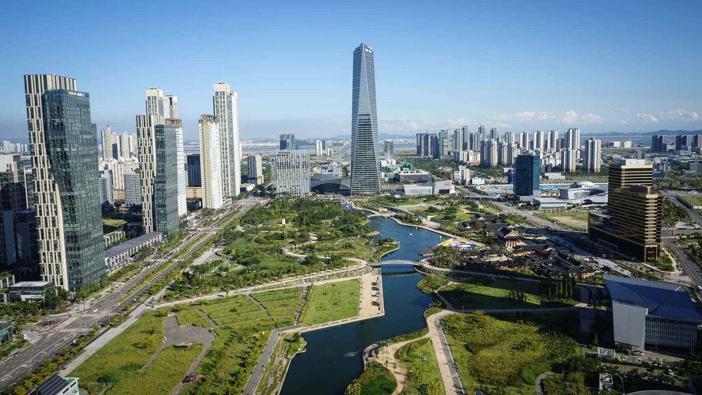 cidades do futuro
Songdo, Coreia do Sul