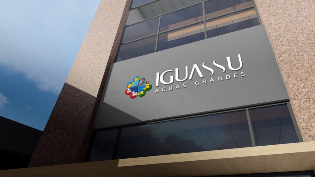 Office Building Logo Mockup